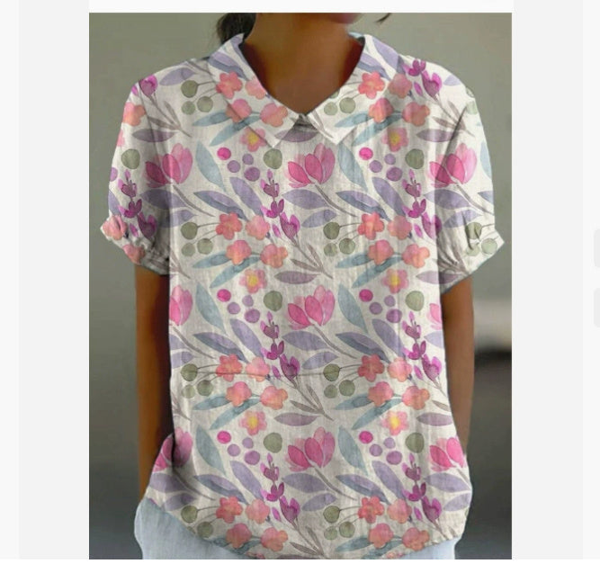 Fleuriva™ | CHEMISE ROSÉE | MEILLEURE VENTE